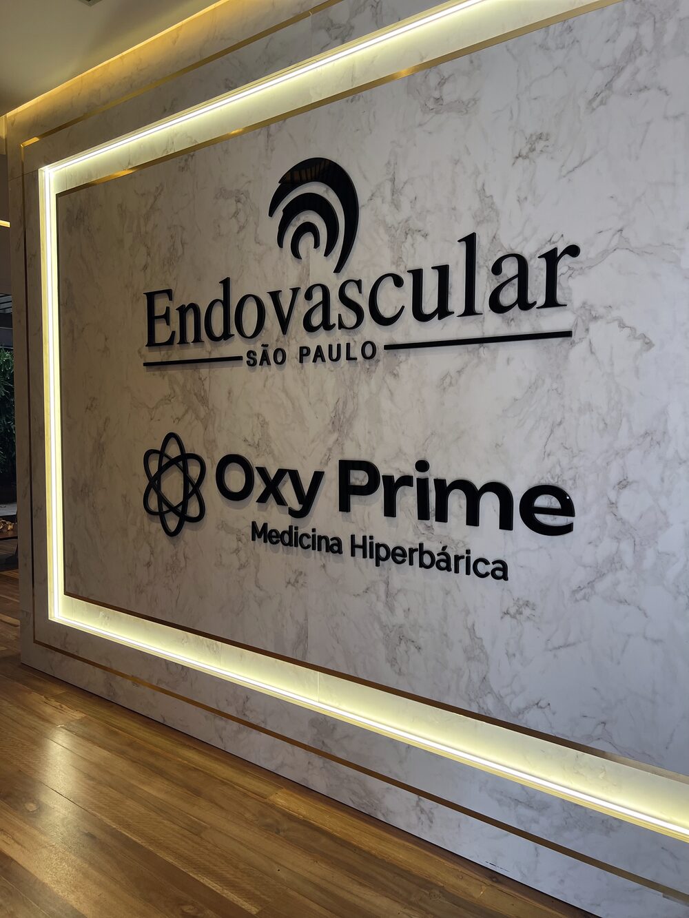 Recepção da clínica Endovascular São Paulo